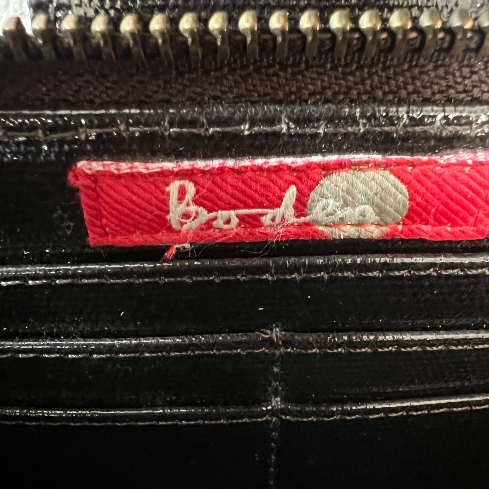 Boden Coated Canvas Zip-Around Polka Dot Wallet - Picture 9 of 14